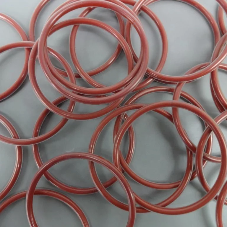 Ptfe FEP Silicone FKM Rubber Seal coated O Ring flange gasket
