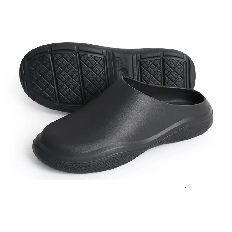 Waterproof Slip Resistant Unisex Slip On Thick Soled Light Breathable Slippers EVA Clogs Medical Work Shoes