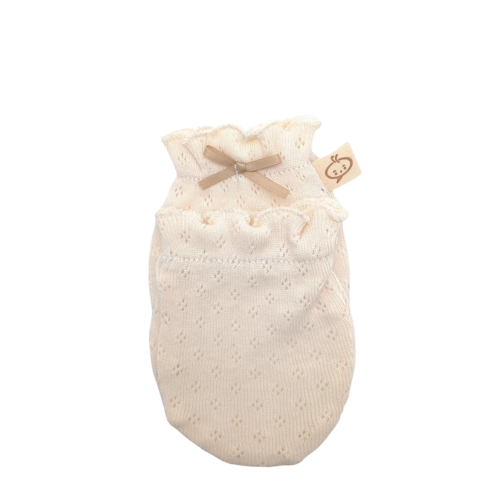 Babymio Ready Stock Newborn Mitten Baby Cotton Organic New Style Infant Boy Girl Soft Gloves