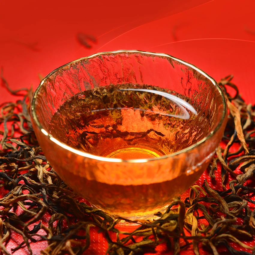 
2021 New Arrival Loose Leaf Chinese Red Tea,Yunnan DianHong Black Tea with Honey Aroma 