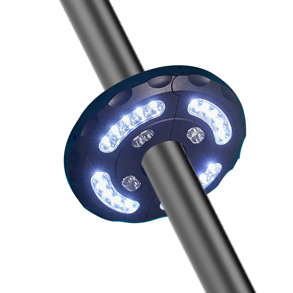 patio umbrella light solar led outdoor waterproof adjustable remote control automatic energy saving durable stylish easy install