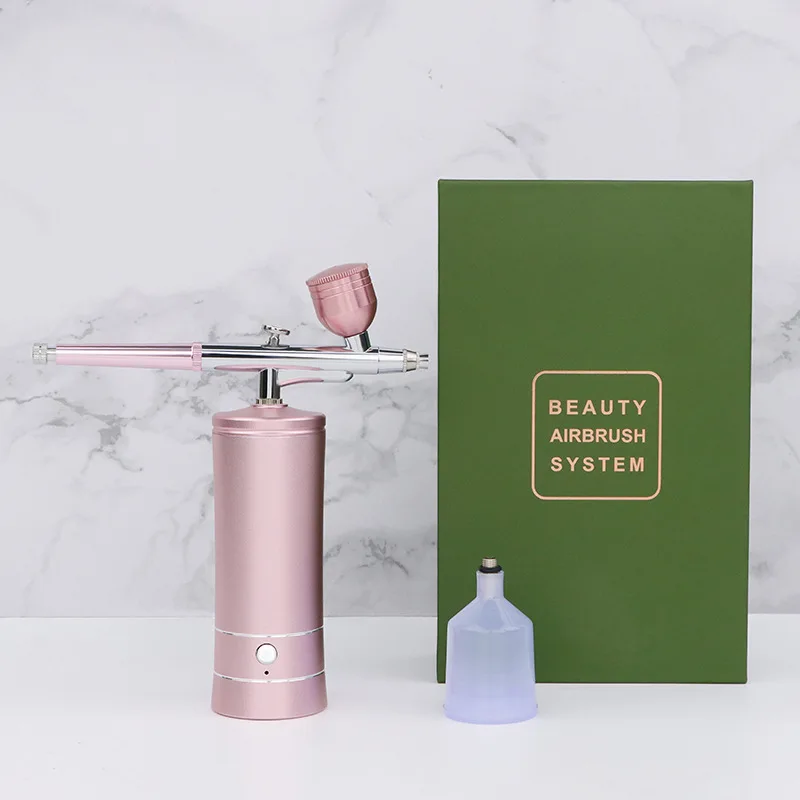 Factory wholesale price handheld Multi-function hydration Rejuvenation nano-mist filling skin care beauty oxygen injector