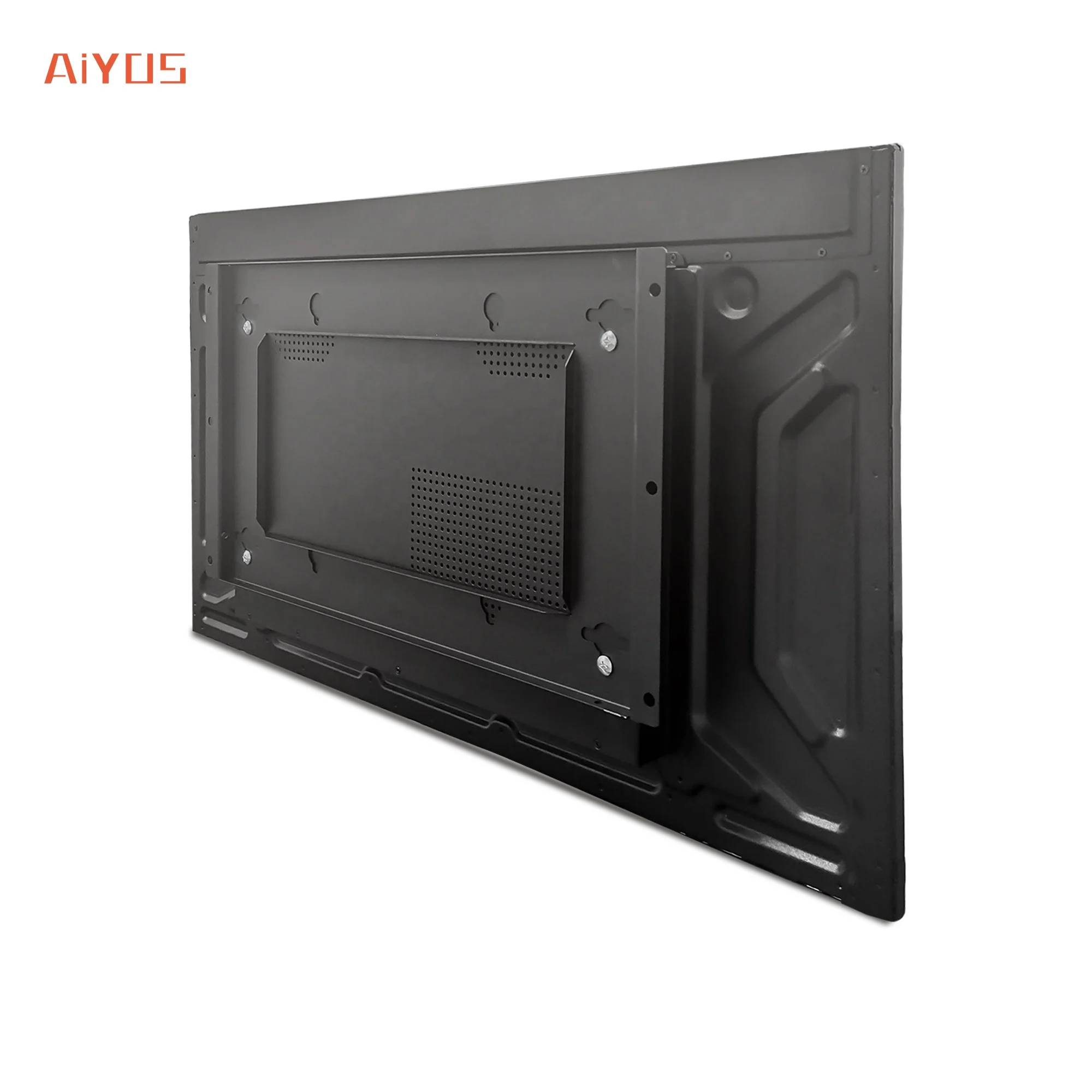 With HDMI CMS Wifi 4k ultra thin wall mount ceiling hanging menu display screen advertising display for restaurant