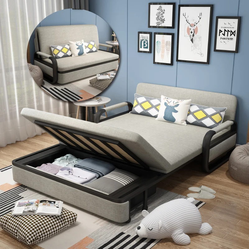 China Home Use Rope Beanbag Sofa Protective Children Christmas Orange Low L-Shaped 2 In 1 Reclinable Solid Wood Sofa Sets