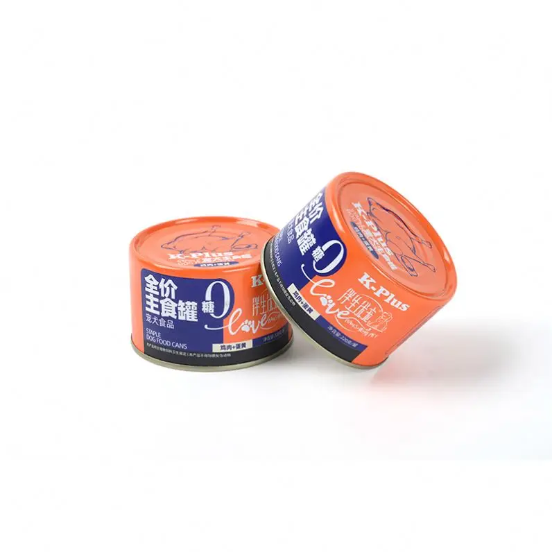 China Factory Chicken and Salmon natural small canned Dog food