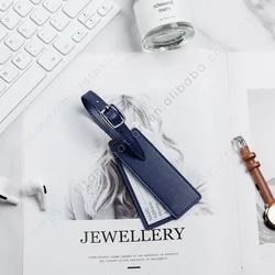 Hot Sell Travel Luggage Tag Suitcase Tag Customized Leather Luggage Tags