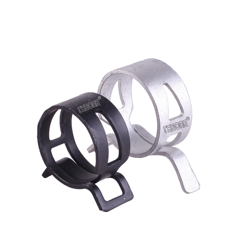 65Mn steel dacromet plated spring loaded pipe clamps