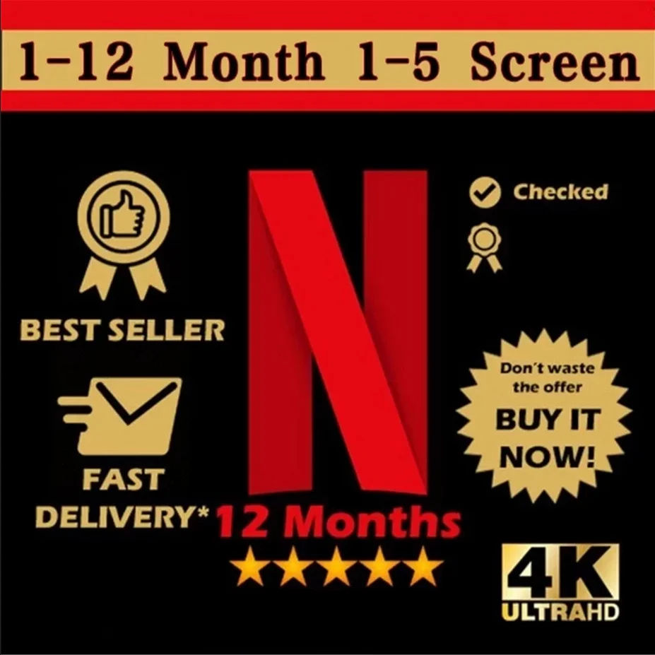 2022 Global Work Eu netflix 4K France Spain Italy Official Best 4K UHD Official Netflix Account Premium Subscription