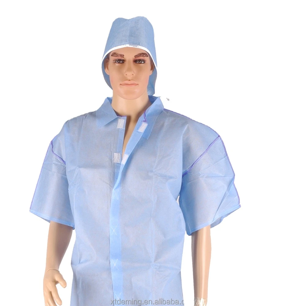 Wholesale Disposable Reinforced Isolation Gowns For Clinic Examination Hospital SMS 30 40 45gsm Sterile Surgical Gown