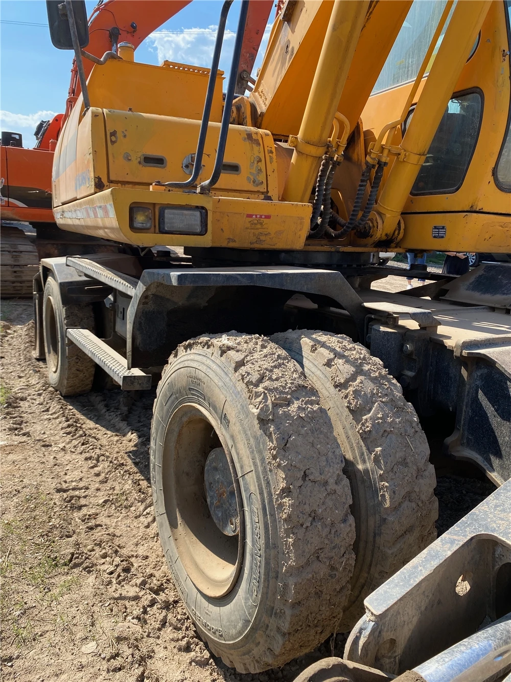 Hyundai 210 used wheel excavator , Hyundai 80 150 210wd , Hyundai excavators for sale