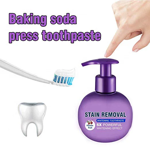 Home Natural Peroxide Tooth Oral Care Paste Equipment baking soda teeth whitening toothpaste