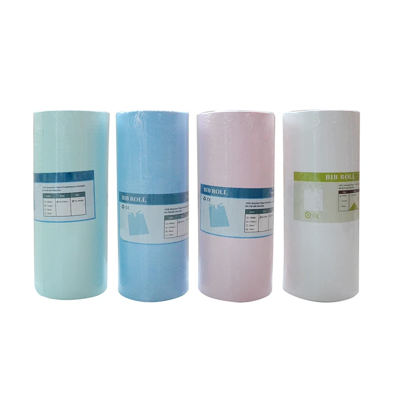 Hot!!! New Waterproof Medical equipment Disposable Dental Bib