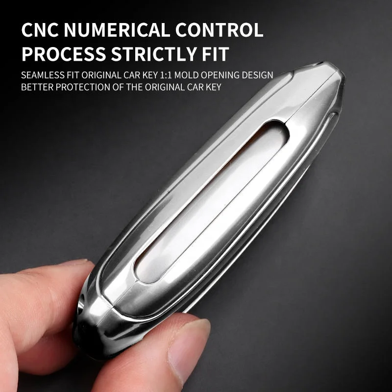 Hot Sale Car Accessories Designer Key Cover Zinc Alloy Leather Smart Three Buttons Car Key Cover For Su Ba Ru Brz Xv Sv Forester