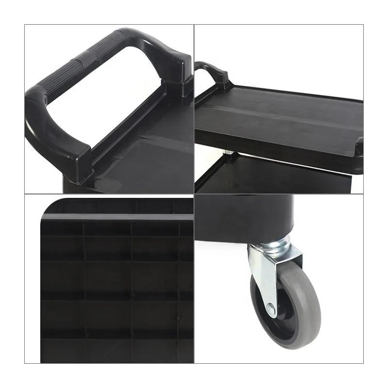 Firm and Durable Restaurant Service  Food Cart Trolley Cart Food Delivery Car Kitchen Service Trolleys