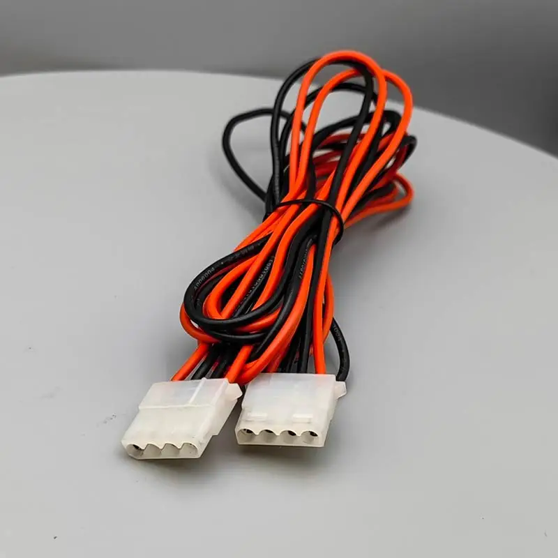 molex 4 pin male female connector terminal adapter housing 20 awg wire harness cable assembly extension