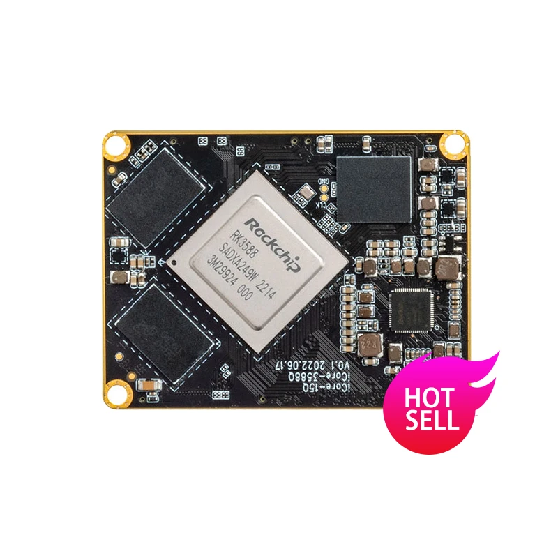 iCore-3588Q 8K AI Core Board core board 8nm A76 6Tops computing power BTB RK3588 Rockchip