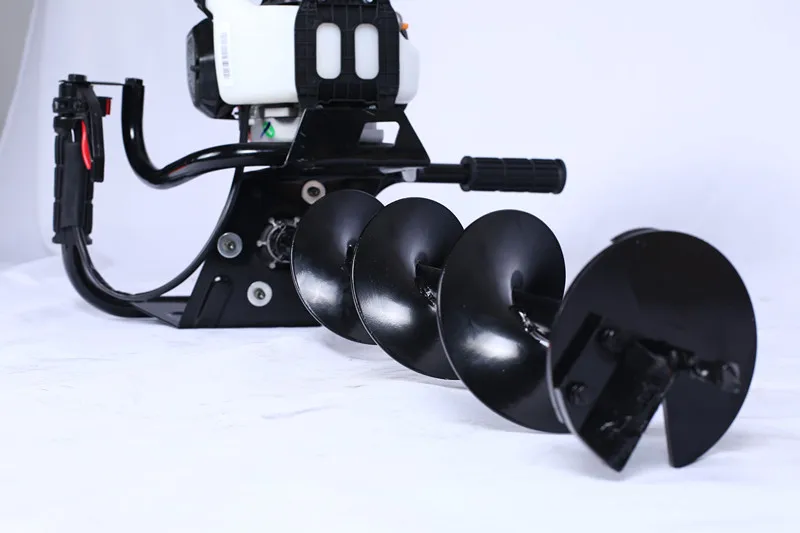 49CC Petrol Post Hole Digger Drill Borer Fence Extension Auger Bits Tree Planting Earth Auger Machine Hole Digger earth auger