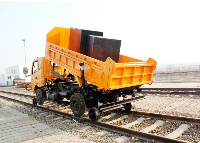 GYC-II type Rail-road uploading dump truck