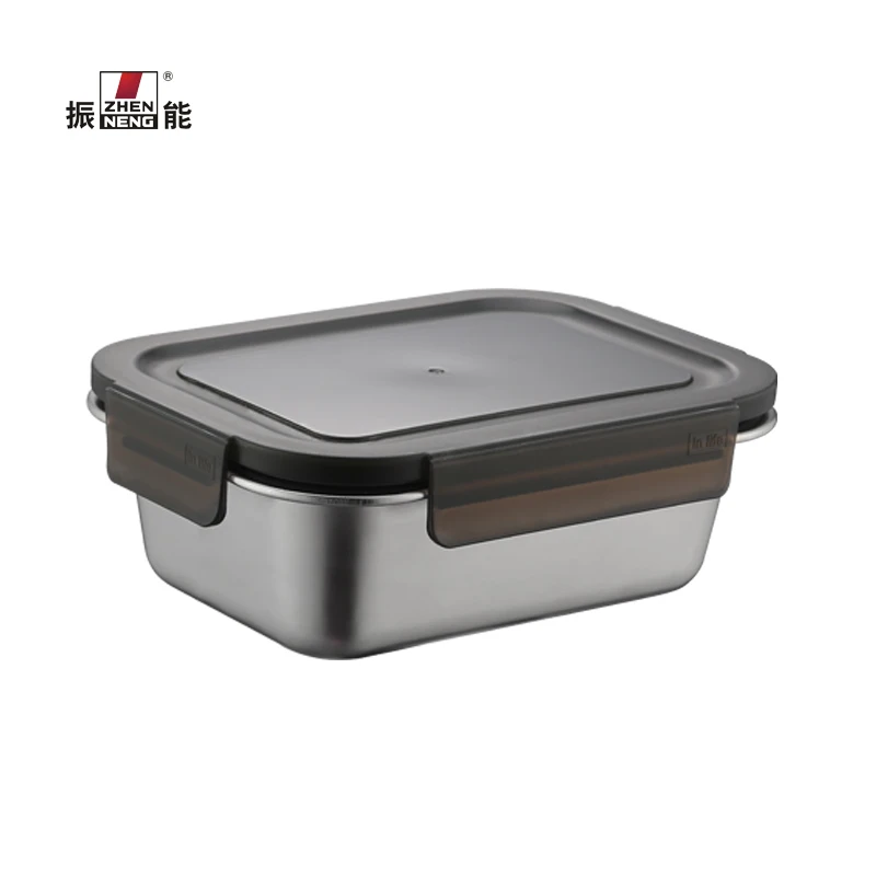 600ml Stainless Steel Bento Lunch Box with Leakproof Lid Metal Lunch Food Storage Containers for Kids or Adults