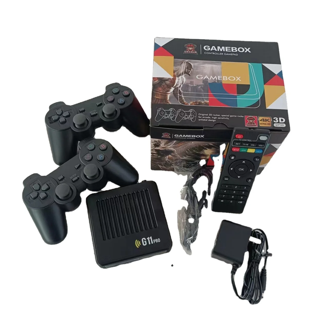Оптовая продажа G11 pro видеоконсоль 4K HD выход TV Gaming Magic Super Game Box плюс видеоигровая консоль 30000 + G11pro Gamebox