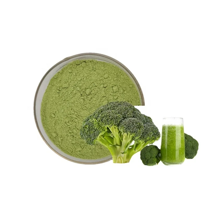 Green Superfood High Quality Brassica Oleracea Broccoli Juice Powder Broccoli Powder