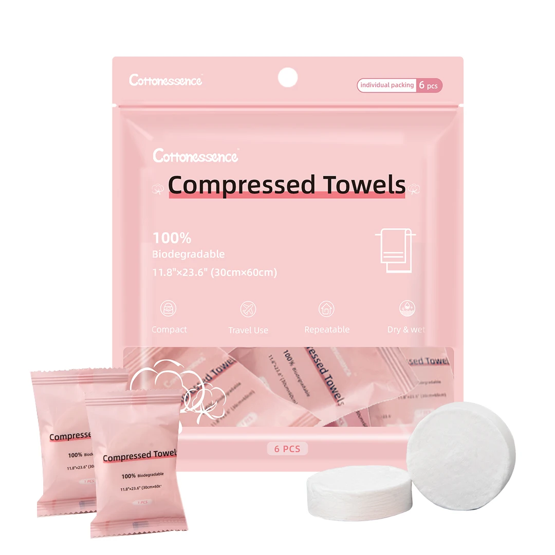 Travel Portable Face Washing Towel Beauty Cleaning Towel Disposable Compressed Towel
