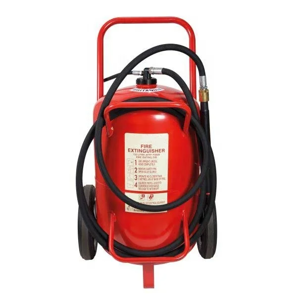 Fire extinguishers 25kg 35kg 50kg 75kg  wheeled fire extinguisher abc dcp type fire extinguisher veslee car extiguishers