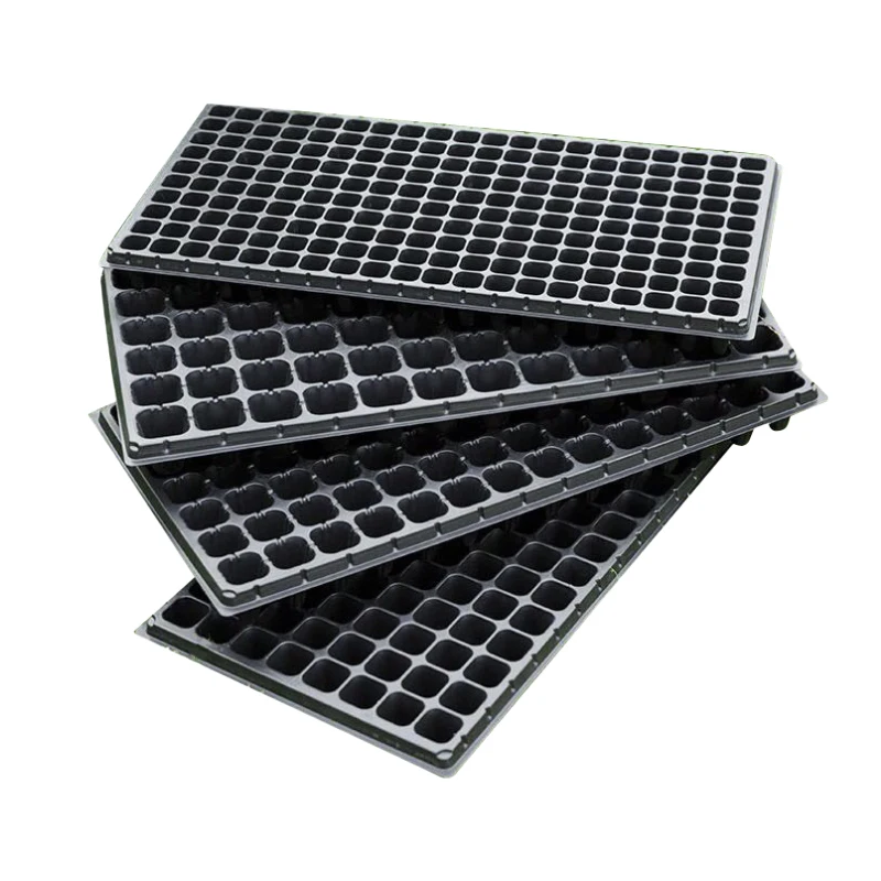 18 28 32 50 72 105 128 200 288 cell plastic nursery seedling tray seed growing trays hydroponic planting trays