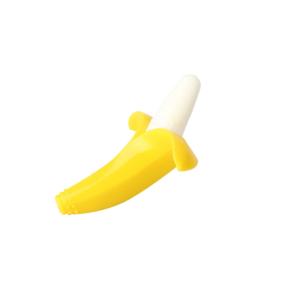 Banana Shaped Silicone Teething Soothers Pacifier for babies