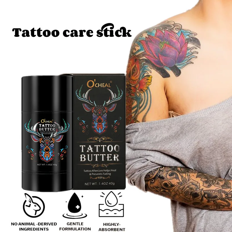 Aftercare Healing Ointment Tattoo Balm Tattoo Aftercare Cream Tattoo Butter For Color Enhancement Balm Butter Stick Repair Cream