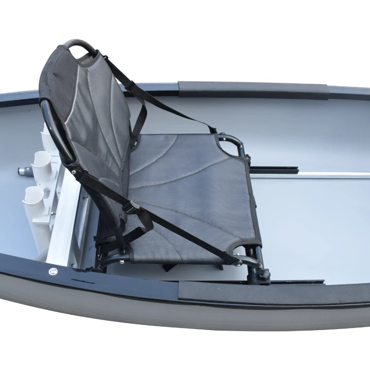 Hot Sale 12ft 83cm width 1 person absorbing plastics canoe  Canadian Canoe for fishing recreation