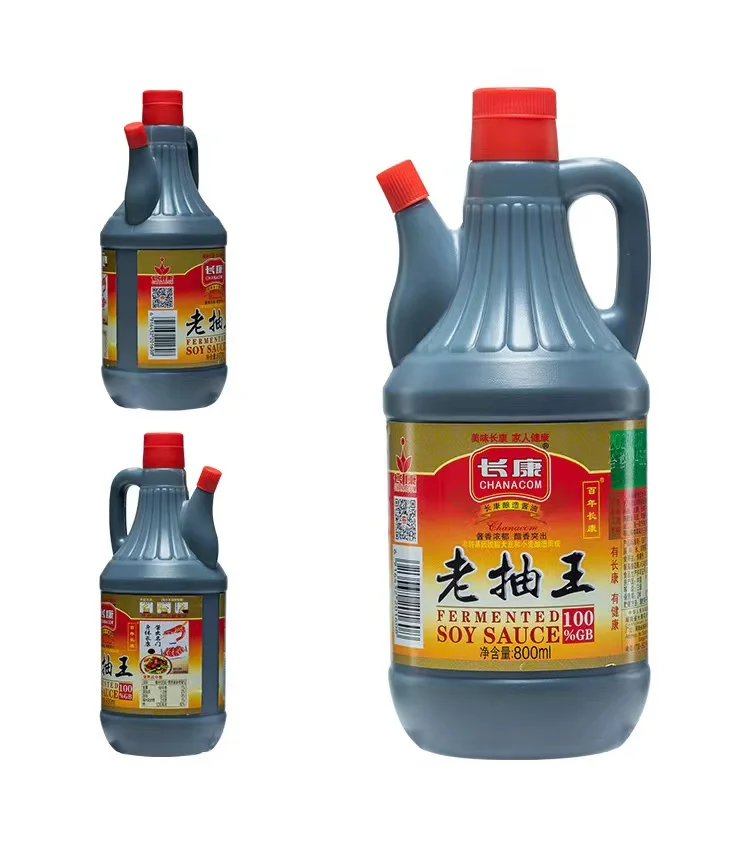 Бренд Changkang, свежий соевый соус в бутылке, органический Темный соевый соус для приготовления еды, Жареного Риса, лапши или маринадов