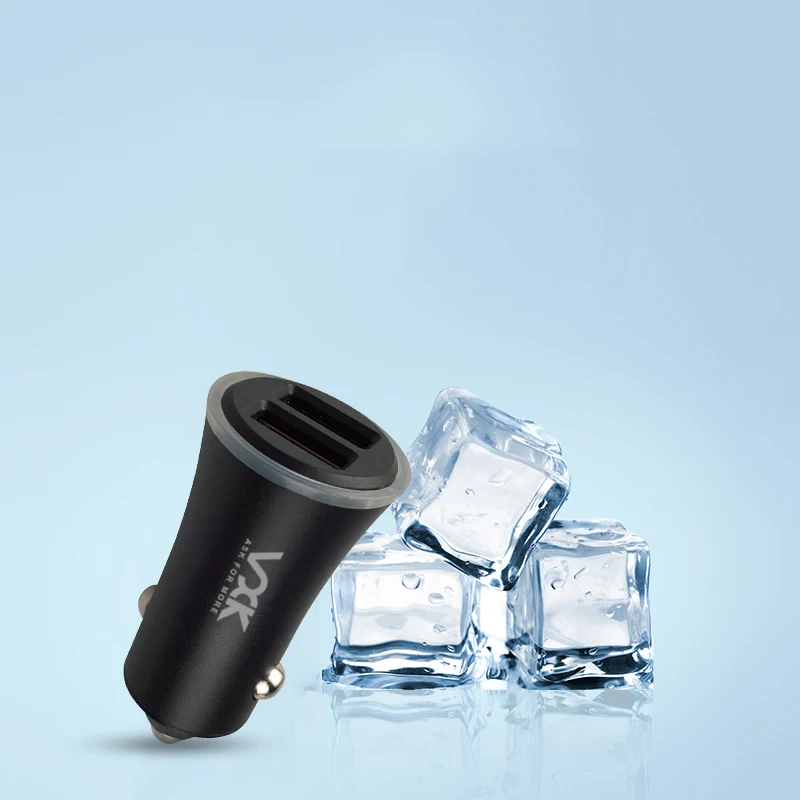 
2019 new trend universal car charger portable 2.4A dual usb car charger for electric vehicle charging 