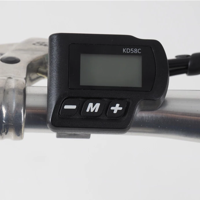 KD58C  Button Control Small Screen Electric Bicycle Kit Ebike LCD Display for Electric Bike