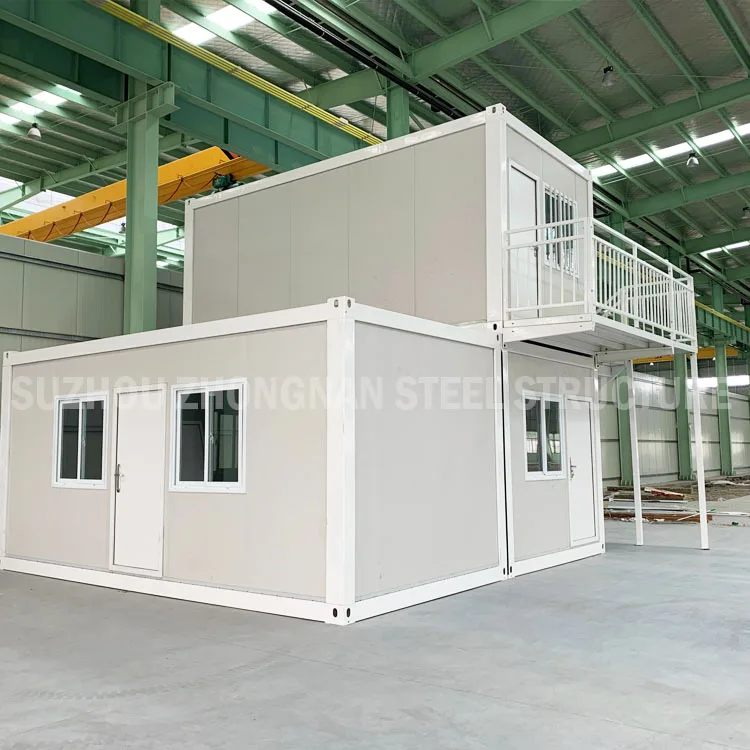 iso 20 40 container/french granny tube/sandwich panel house prefab flat pack home for business luxury shanghai