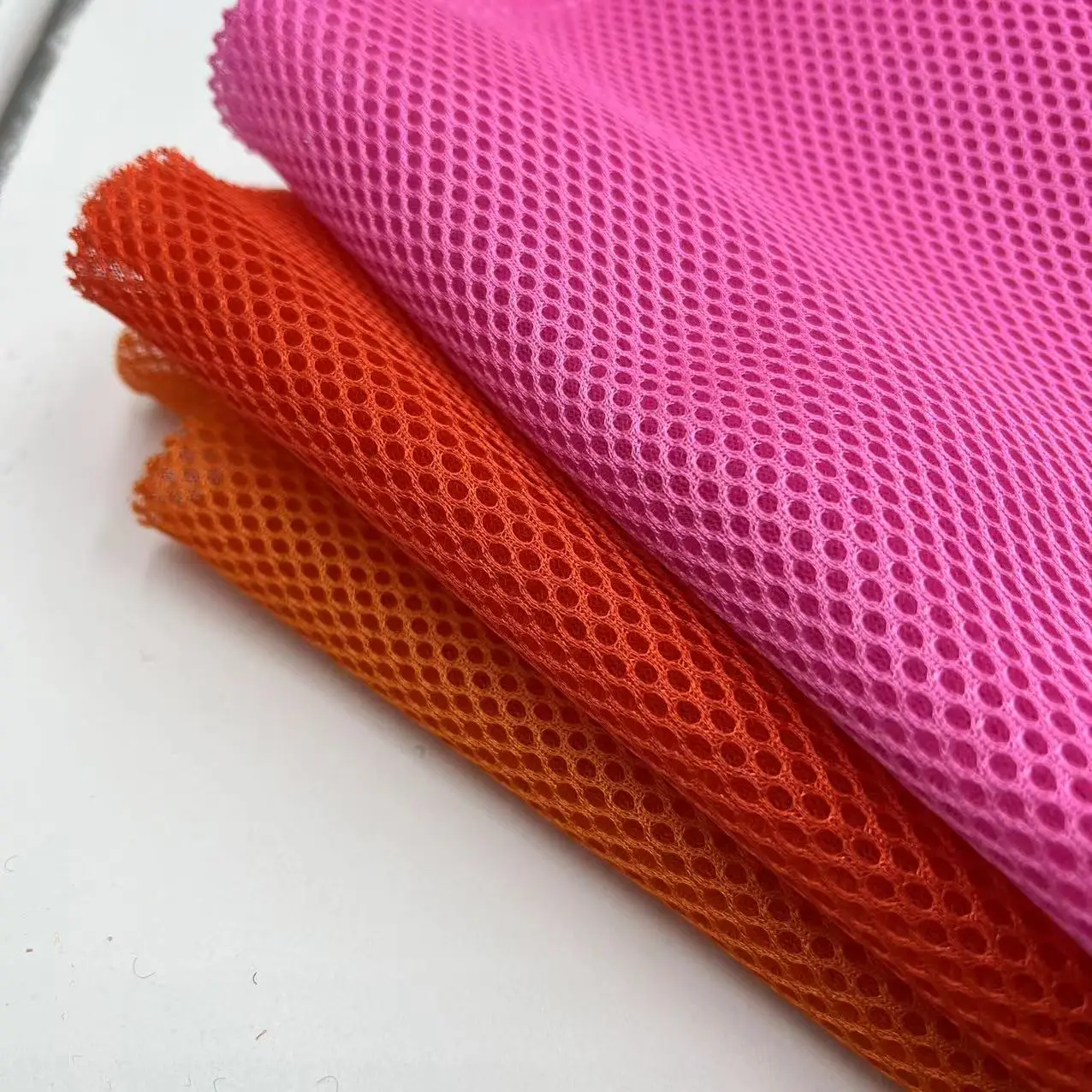 environmental protection 100Poylester sandwich Fabric 3d air mesh fabric printing blanket mattresses quilted fabric composite