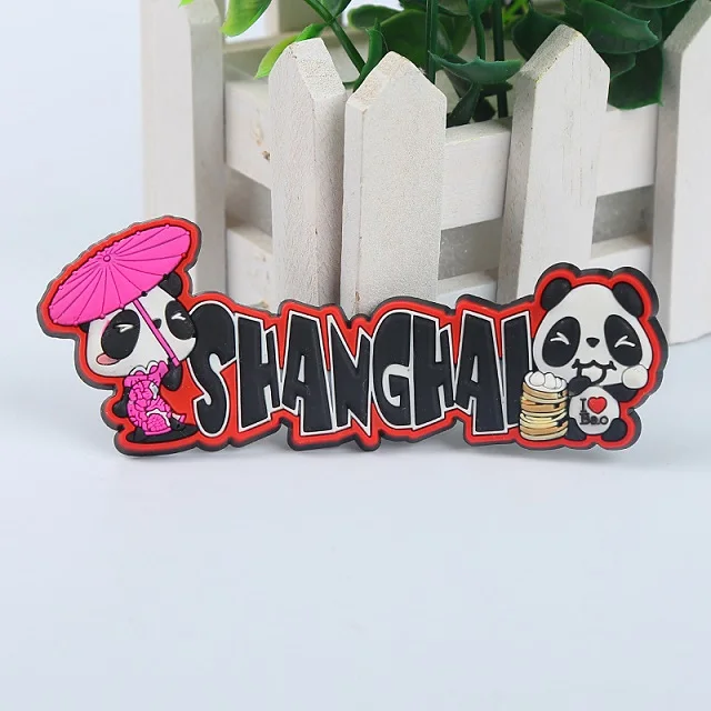 Cartoon creative resin magnetic refrigerator sticker customized personality PVC soft glue three-dimensional refrigerator sticker