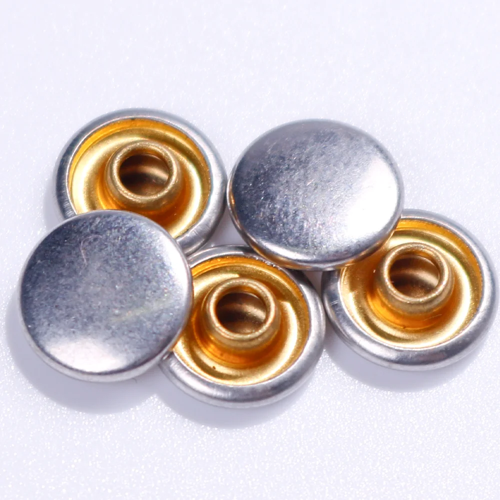 factory custom small metal decorative rivets rivets decorative for handbags jeans rivet button with logo