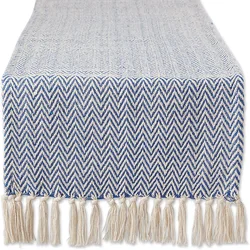 American household woven jacquard natural cotton hot selling runner table