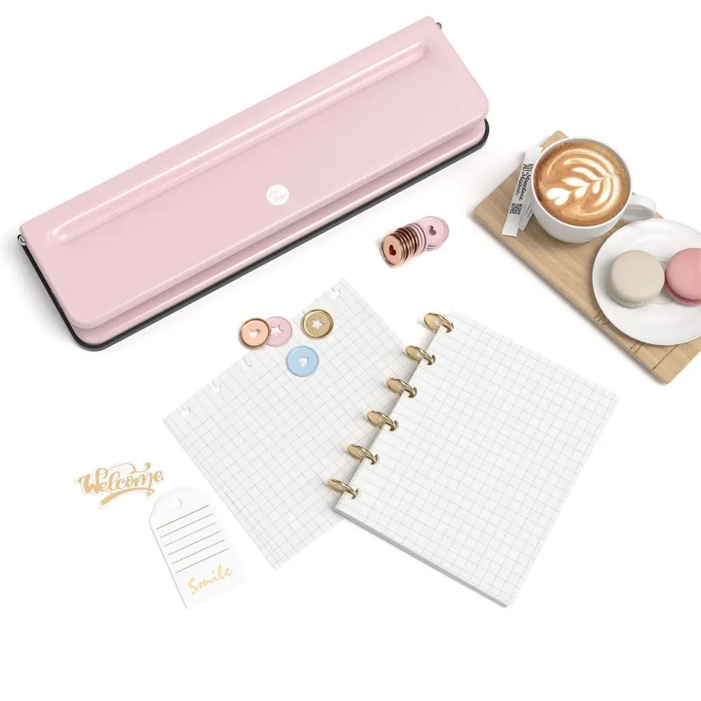 12-Mushroom-Hole Puncher for Discbound Systems Discs Binding Machine