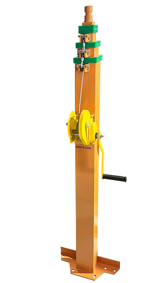 Spot supply of 4-meter high pole with a load capacity of 10-50kg communication pole steel manual telescopic mast light