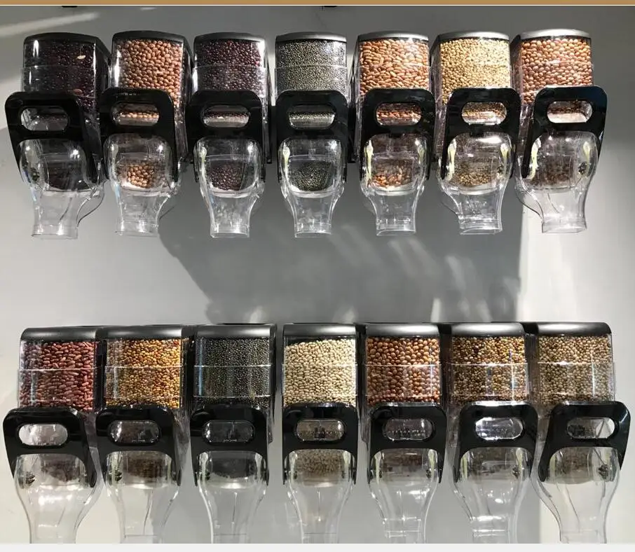 ECOBOX пищевой пластиковый гравитационный контейнер для зерновых продуктов по заводской цене