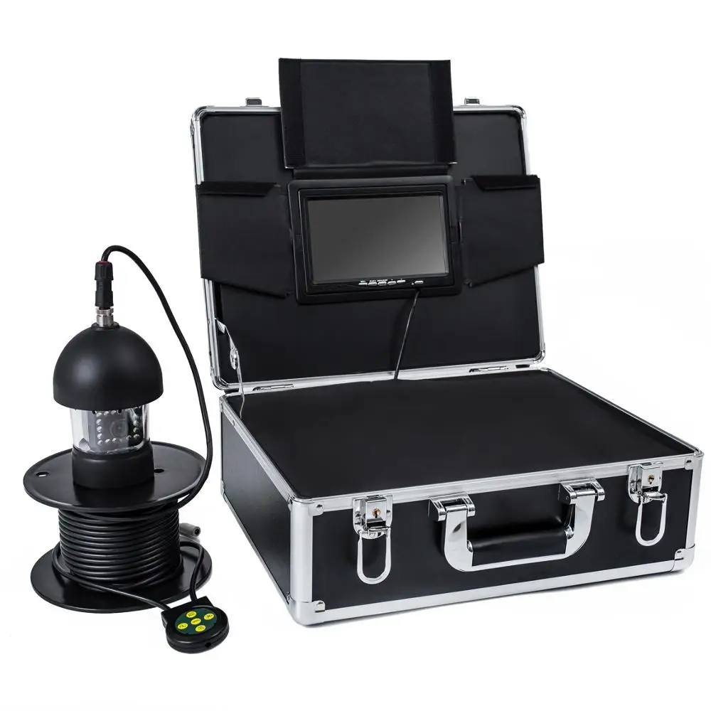 20M 7 Inch 18 LEDs Separable 360 Degree Rotating  Recording Fishing Camera