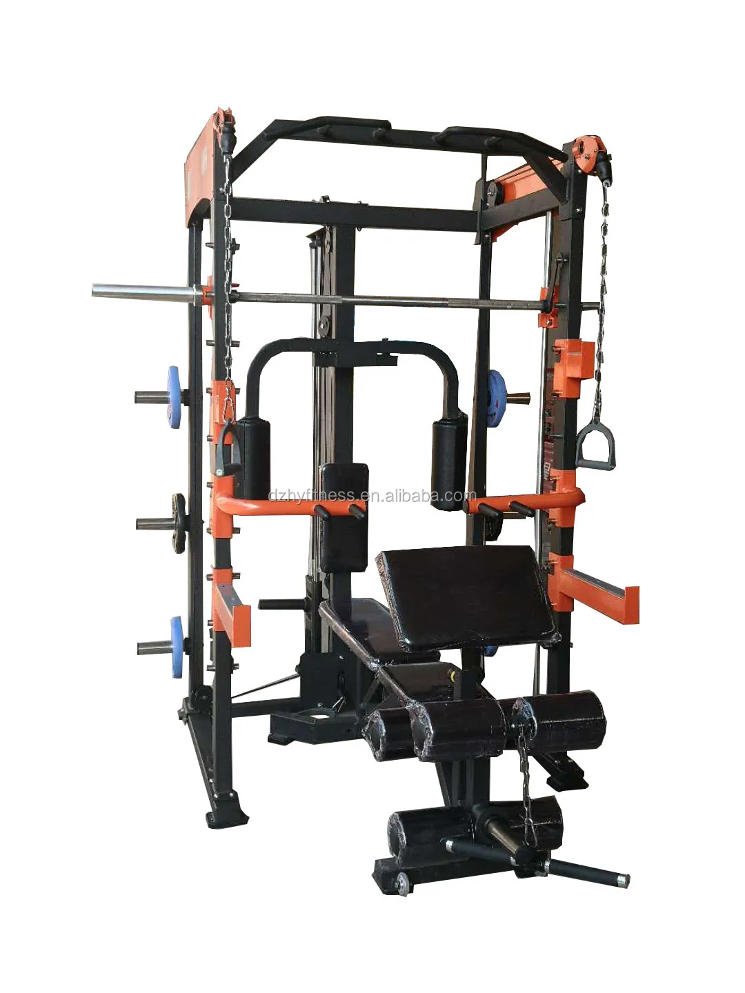 Multi Home Gym Equipment Fitness Station Smith Cable Rack / FTS GLIDE / SQUAT