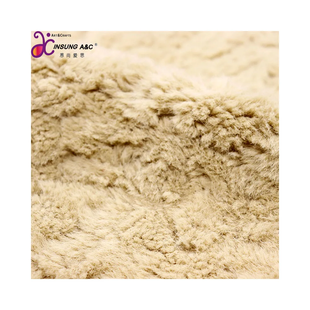 Factory Hot Selling Mink Fabric Fleece Long Pile Fabric for Hometextile