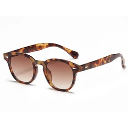 2022 Classic retro round plastic frame custom women sunglasses UV400 protection sun glasses men 5095