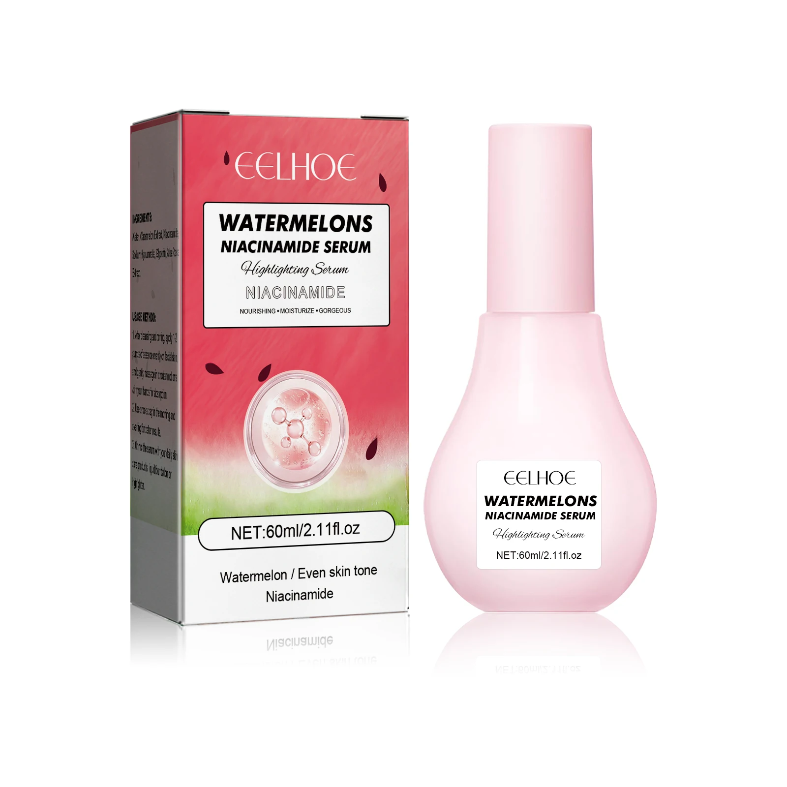 EELHOE Niacinamide Skin Lightening Spot Removal Serum Niacinamide Glowing Original Niacinamide Serum