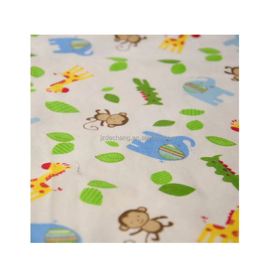 Manufacturer Knitted Home Baby 100% Cotton Flannel Warm Comfortable Rolls Fleece Fabrics For Blankets