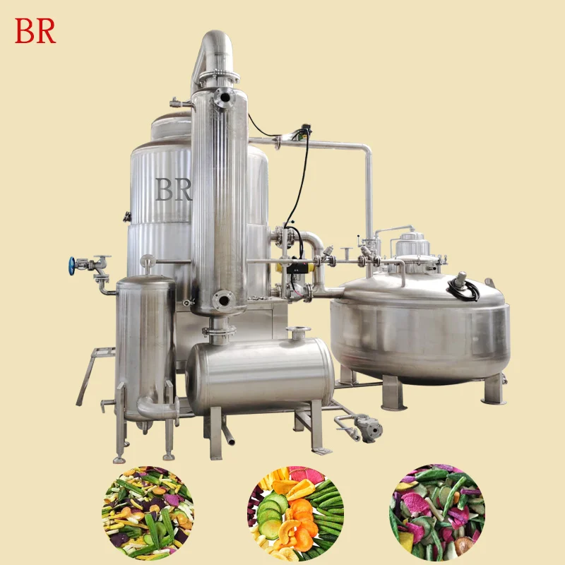 industrial mini gas vacuum fryer machine potato crisps carrot	 jackfruit vacuum fryer vacuum fryer for fruit and vegetables