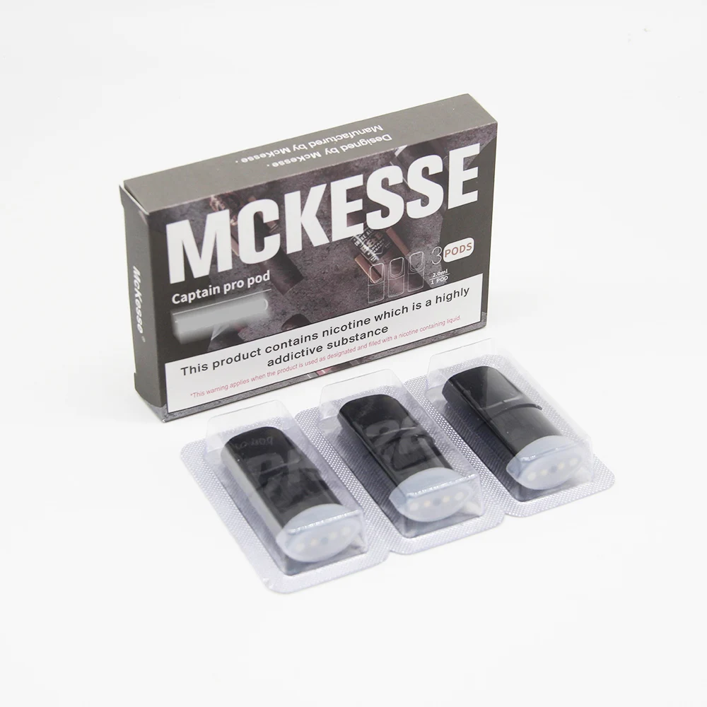 Freedom custom  2021 hottest new product pod vape e-cig case slim captain pro 2.0ml accessories pod cartridges